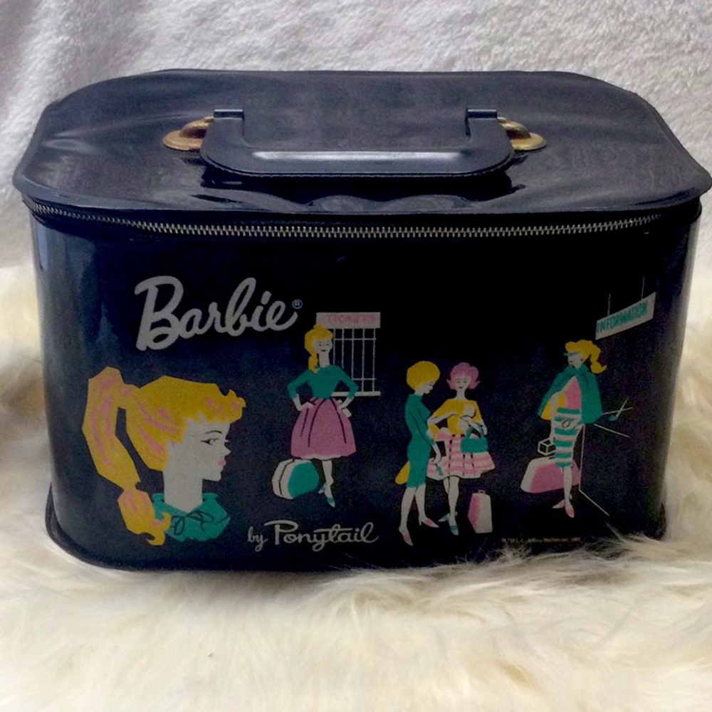 Barbie Ponytail 1962 vintage vinyl case